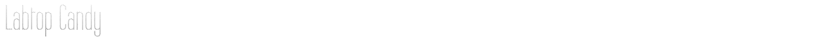 Labtop font preview